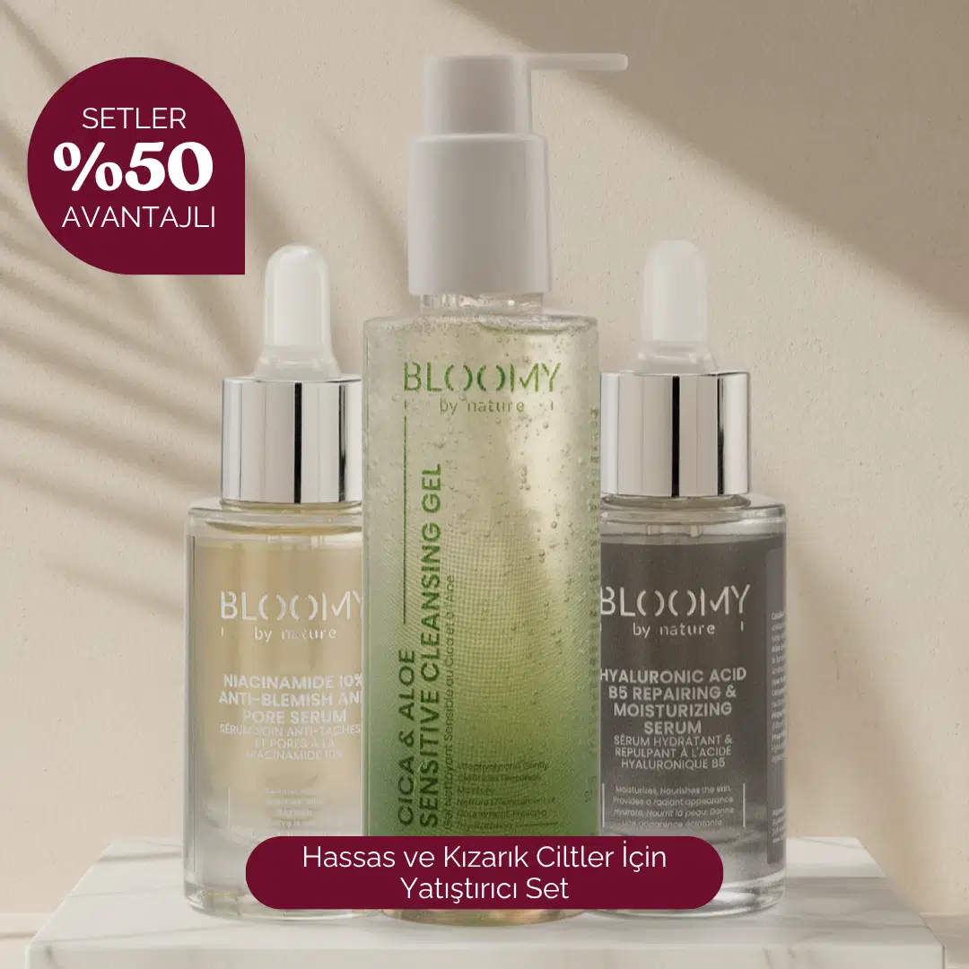HASSAS VE KIZARIK CİLTLER İÇİN YATIŞTIRICI SET