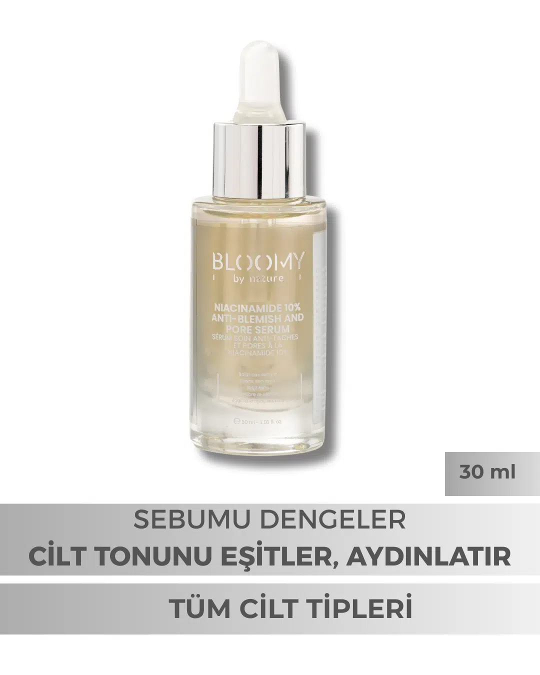 Niasinamid %10 Leke ve Gözenek Karşıtı Serum