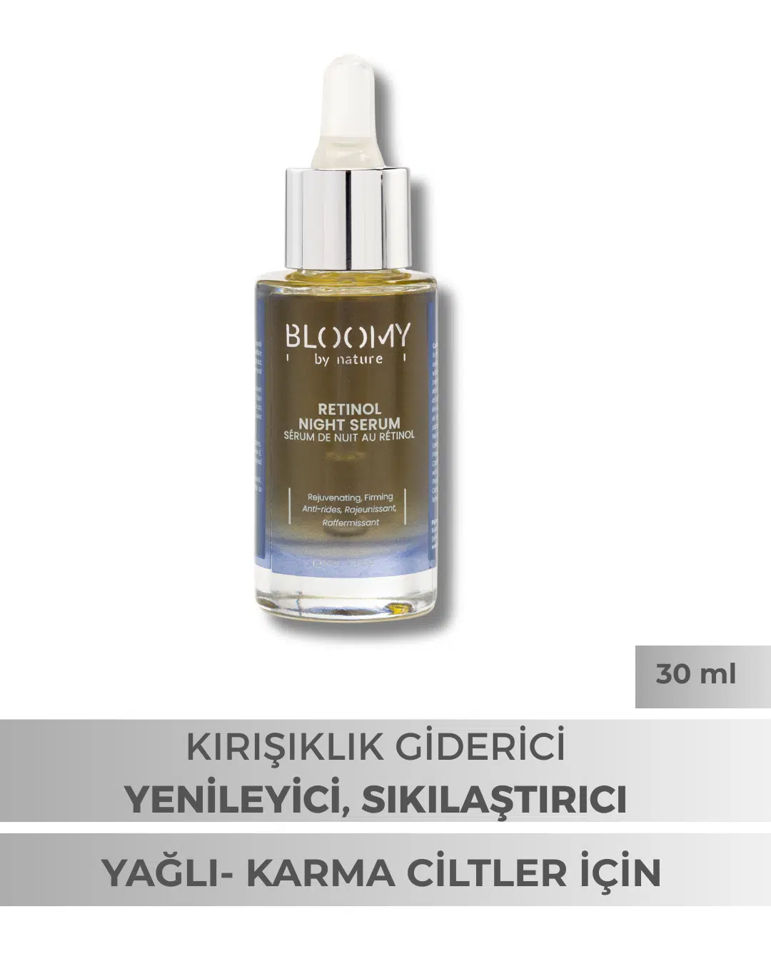 Retinol Kırışıklık Karşıtı Gece Serum